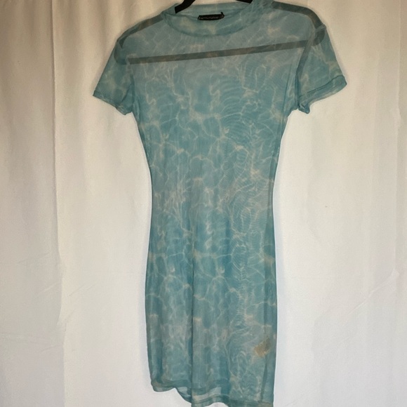 Mesh slip Dress/ Cover up - Picture 4 of 4